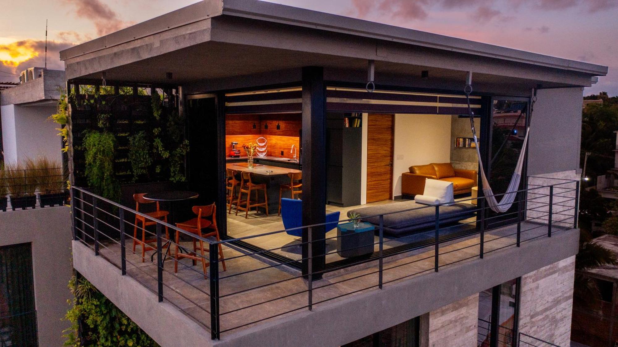 Nereidas Lofts Bucerías Kamer foto